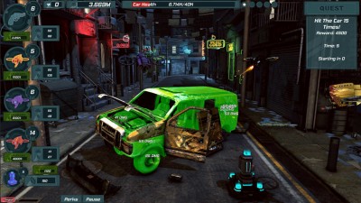четвертый скриншот из Car Demolition Clicker