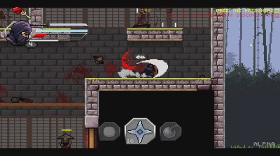 третий скриншот из Pixel Shinobi Nine demons of Mamoru