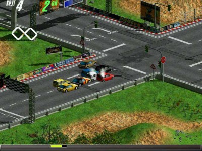 третий скриншот из Mini Car Racing / Микромашинки