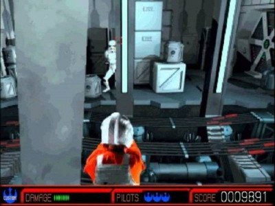 третий скриншот из Star Wars Rebel Assault 2. The Hidden Empire