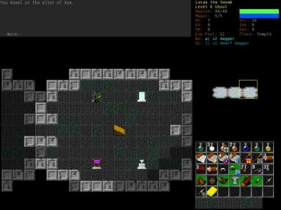 второй скриншот из Dungeon Crawl Stone Soup