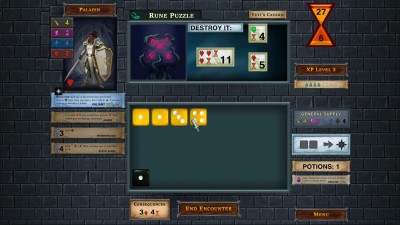 второй скриншот из One Deck Dungeon