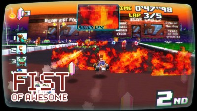 четвертый скриншот из Super Indie Karts