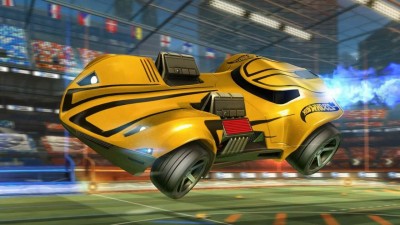 четвертый скриншот из Rocket League - Hot Wheels Triple Threat DLC Pack