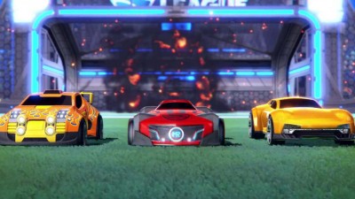 первый скриншот из Rocket League - Hot Wheels Triple Threat DLC Pack