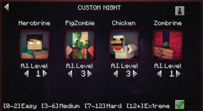 третий скриншот из Five Nights With Herobrine