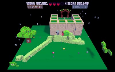 второй скриншот из Voxatron