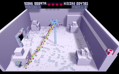 первый скриншот из Voxatron