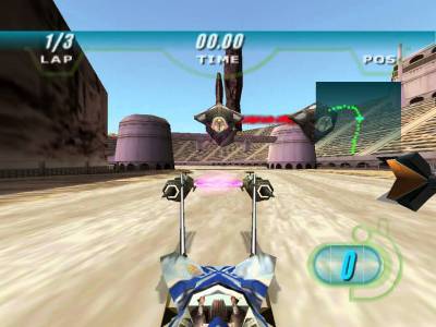 второй скриншот из Star Wars: Episode 1 Racer