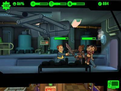 второй скриншот из Fallout Shelter