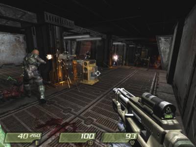 первый скриншот из Quake 4