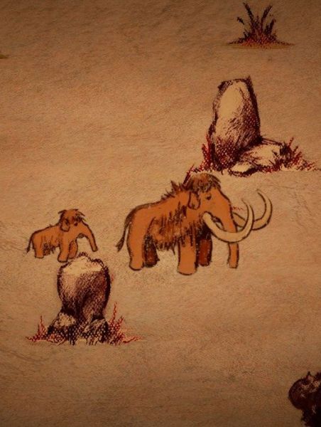 The Mammoth: A Cave Painting