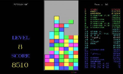 четвертый скриншот из TETCOLOR - Цветной ТЕТРИС