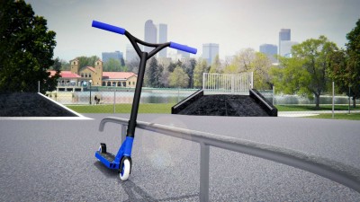 третий скриншот из Freestyle Scooter Game