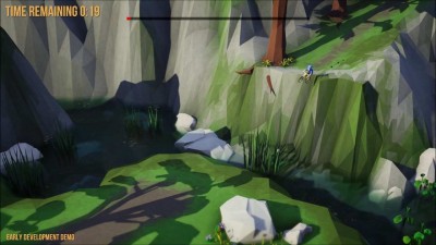 второй скриншот из Lonely Mountains: Downhill Demo