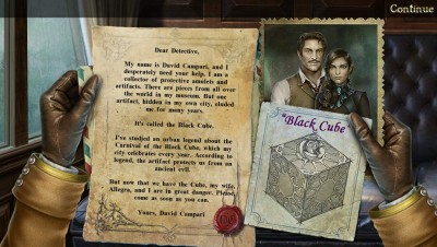 первый скриншот из Grim Facade 12: The Black Cube