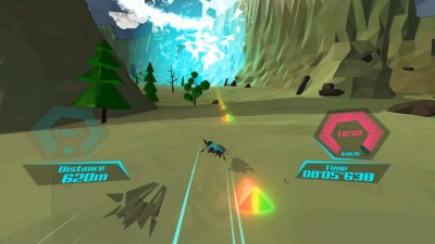 второй скриншот из PolyRace
