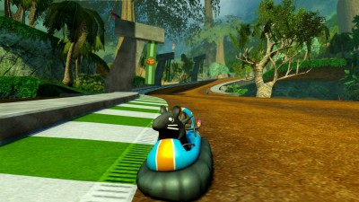первый скриншот из SuperTuxKart