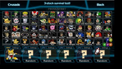 третий скриншот из Super Smash Bros: Crusade