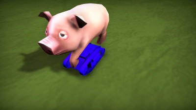 второй скриншот из Cow Thunder Simulator