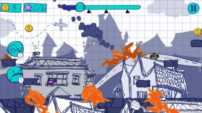 четвертый скриншот из Escape Doodland: Invader Dash Demo