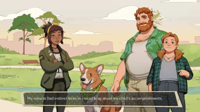 второй скриншот из Dream Daddy: A Dad Dating Simulator