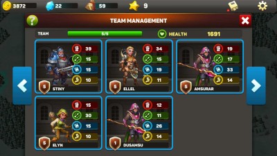 четвертый скриншот из Hero Rush: Mad King
