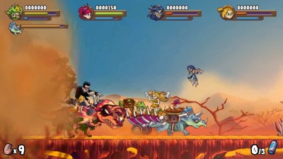 третий скриншот из Caveman Warriors