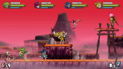 второй скриншот из Caveman Warriors