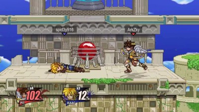 второй скриншот из Super Smash Flash 2