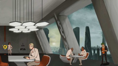первый скриншот из A2Be: A Science Fiction Narrative