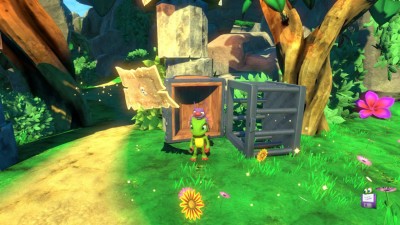 второй скриншот из Yooka-Laylee