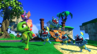 первый скриншот из Yooka-Laylee