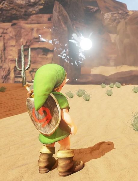 Обложка Unreal Engine 4 Zelda Ocarina of Time