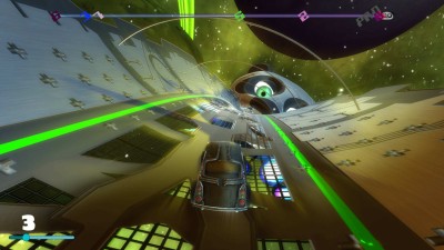 второй скриншот из Space Ribbon