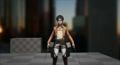 третий скриншот из Guedin's Attack on Titan Fan Game