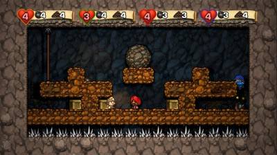 первый скриншот из Spelunky