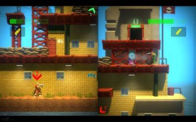 третий скриншот из Bionic Commando Rearmed