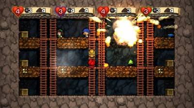 второй скриншот из Spelunky