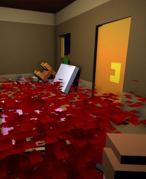 Voxels. Violence. Vandalism.