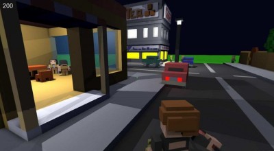второй скриншот из Voxels. Violence. Vandalism.