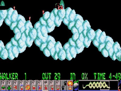 второй скриншот из Holiday Lemmings