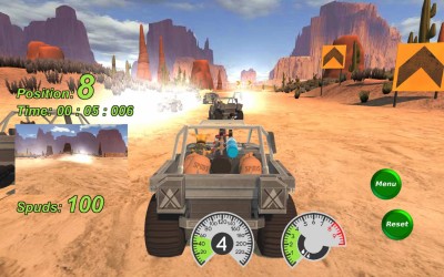 четвертый скриншот из Hunter Nacho Desert Death Race