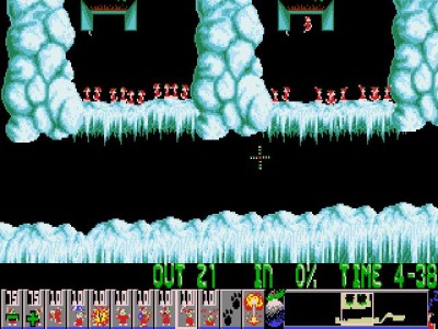 третий скриншот из Holiday Lemmings