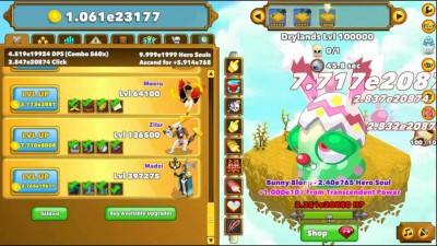 четвертый скриншот из Clicker Heroes
