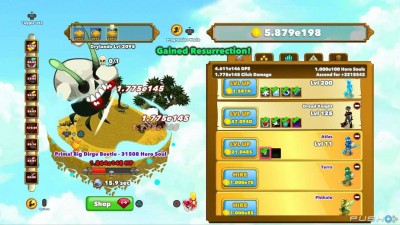 первый скриншот из Clicker Heroes