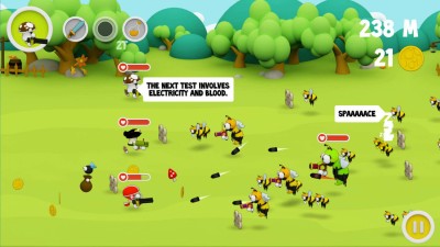 четвертый скриншот из Wacky Spores: The Chase