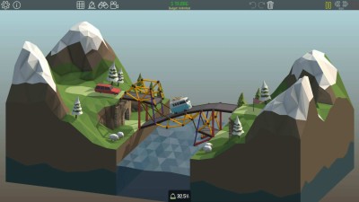 четвертый скриншот из Poly Bridge