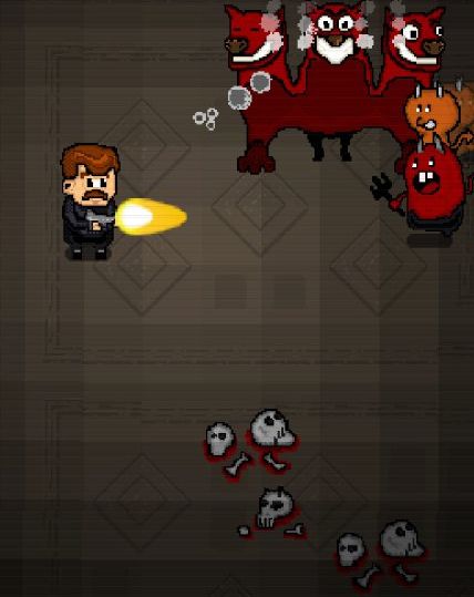 Mustache in Hell