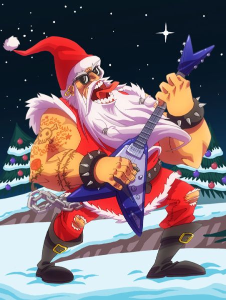 Santa Rockstar HD Santa Rockstar HD